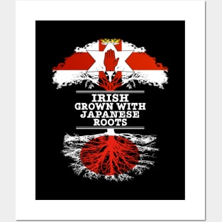 Northern Irish Grown With Japanese Roots - Gift for Japanese With Roots From Japan Posters and Art